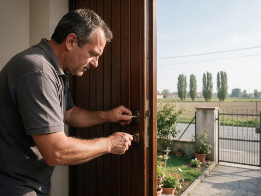 Tecnico al lavoro: fabbro in provincia di Padova
