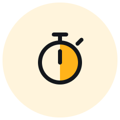 Icona arrivo 30 minuti
